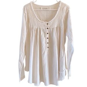 Free People Sand Dune Henley Top